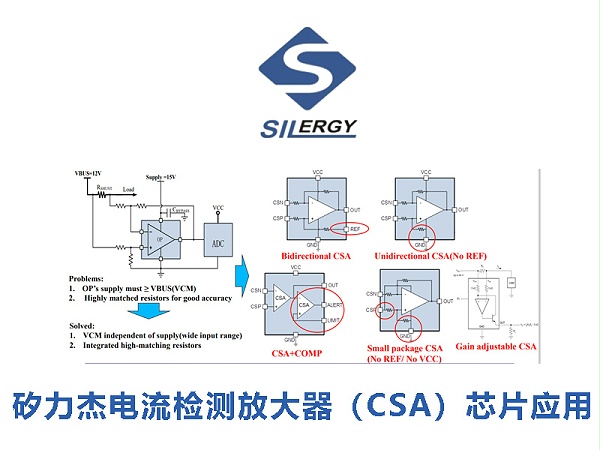 矽力杰电流检测放大器（CSA）应用